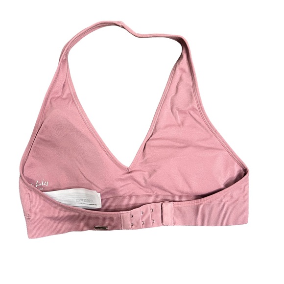 Gilly Hicks Light Pink Halter Neck Sports Bra - Picture 2 of 3